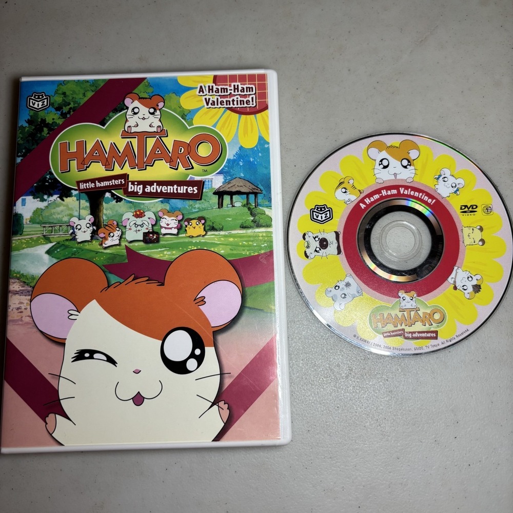Hamtaro A Ham-Ham Valentine DVD VIZ Media Anime Kids Series Vol 5 2004